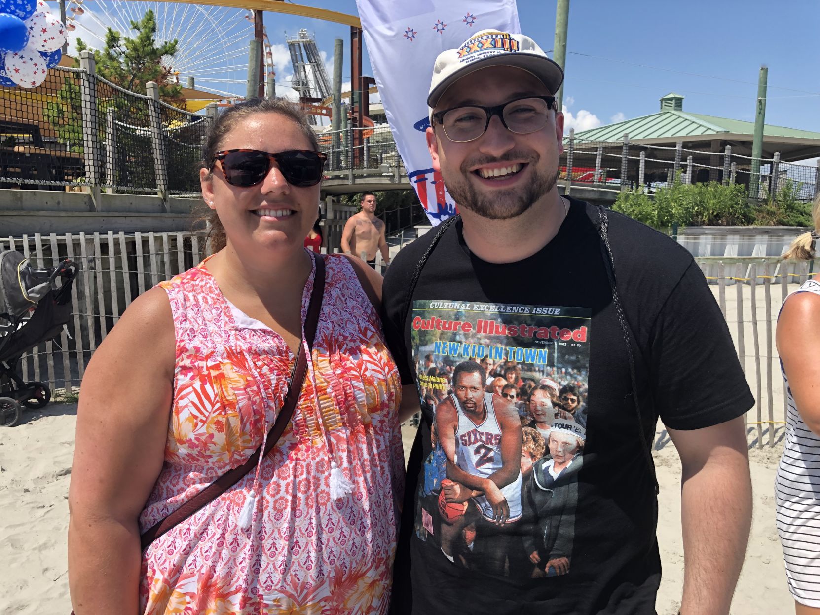 SEEN at 76ers Summer Shore Tour in Wildwood